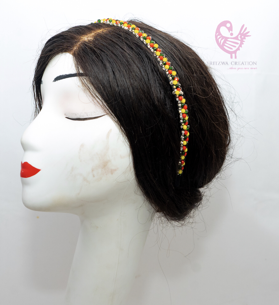 Efatawo beaded tiara