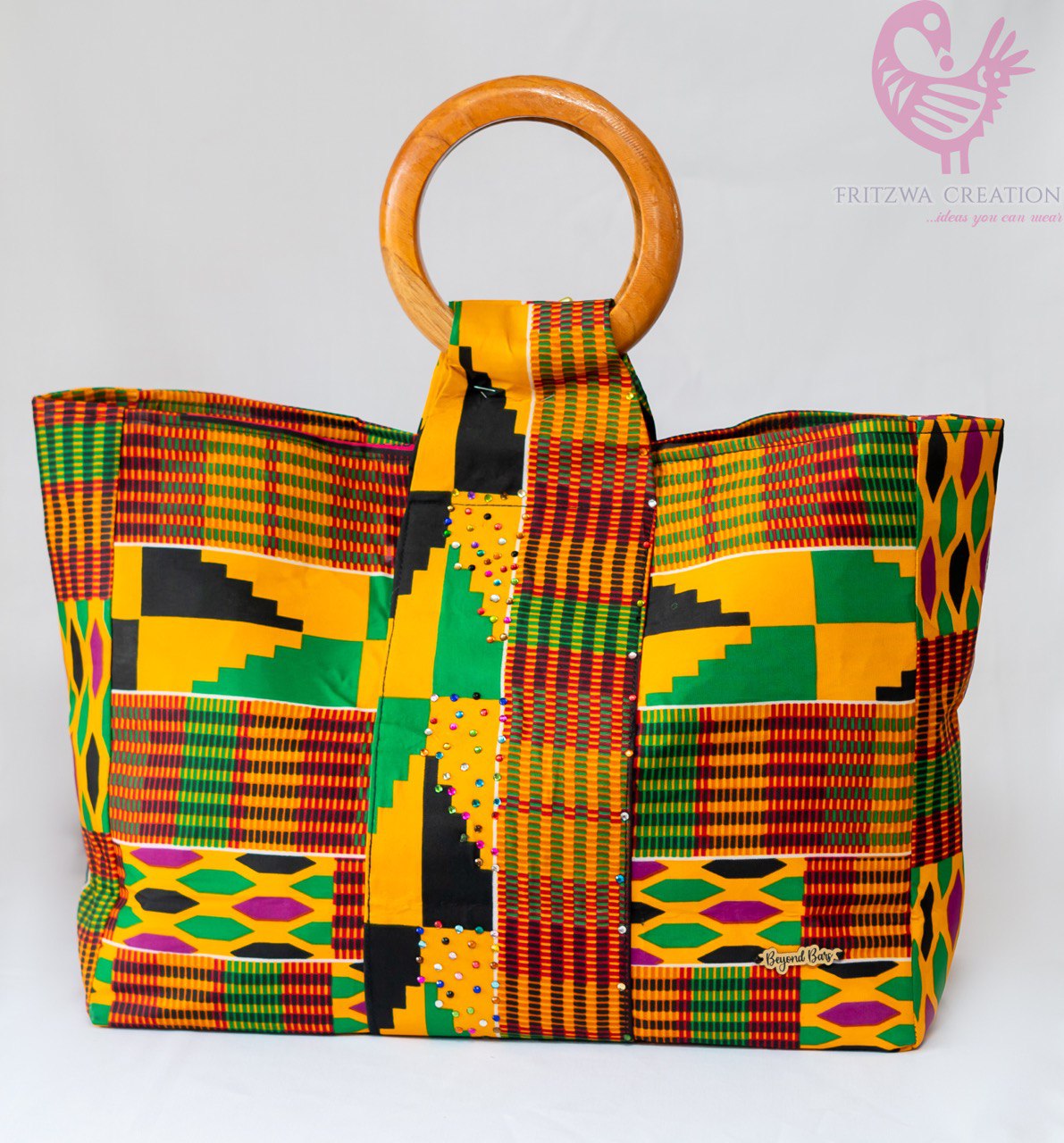 Efatawo kente totes bag